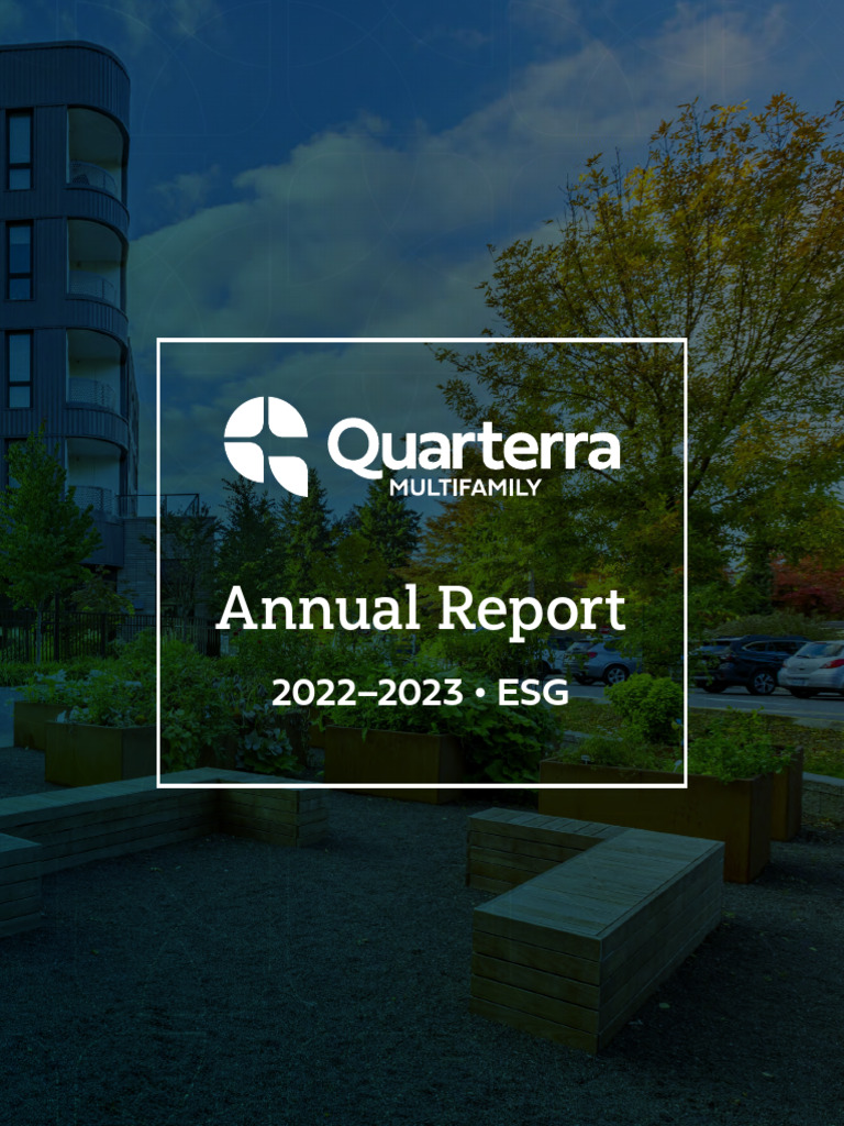 Quarterra 2022-2023 ESG Annual Report | PDF | Electronic Waste | Race ...