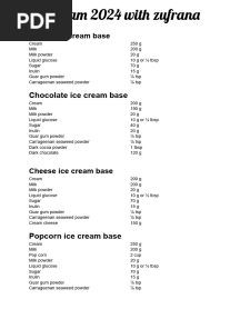 Ice Cream 2024