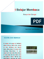 Mari Belajar Membaca - Buaya Dan Sungai