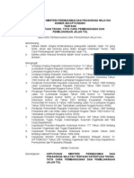 KepmenPU353-2001 Tata Cara Pembangunan Pemeliharaan Jalan Tol
