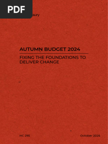 Autumn Budget 2024