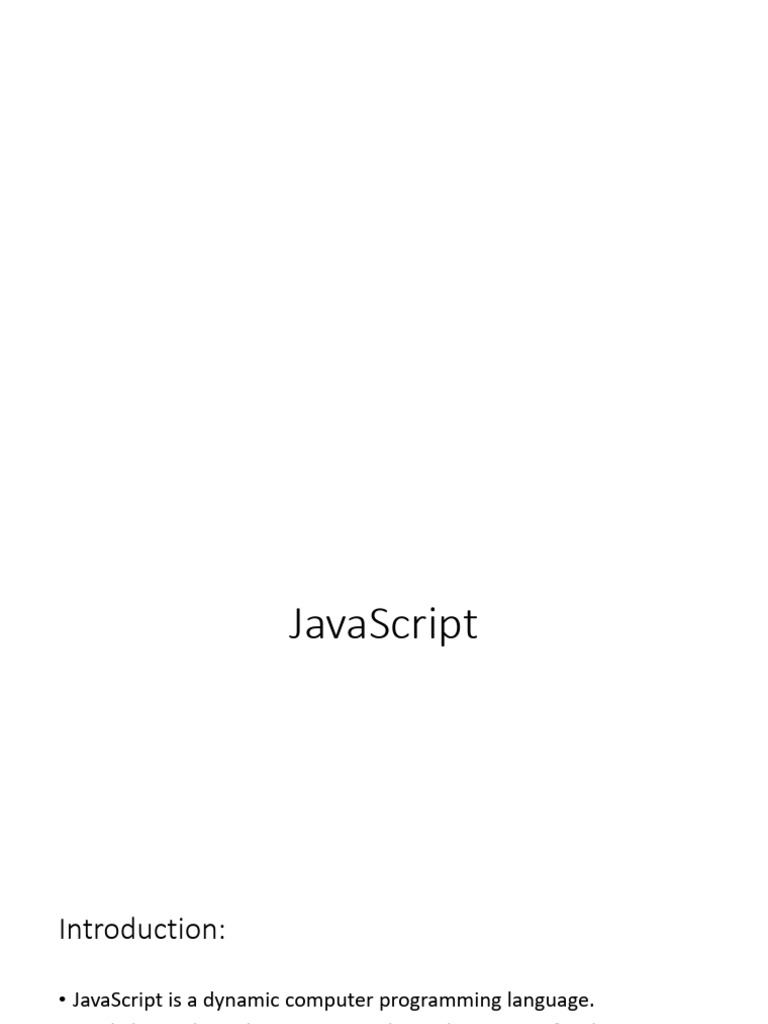ES5 | PDF | Java Script | Scripting Language