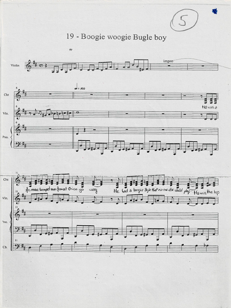Boogie woogie | PDF