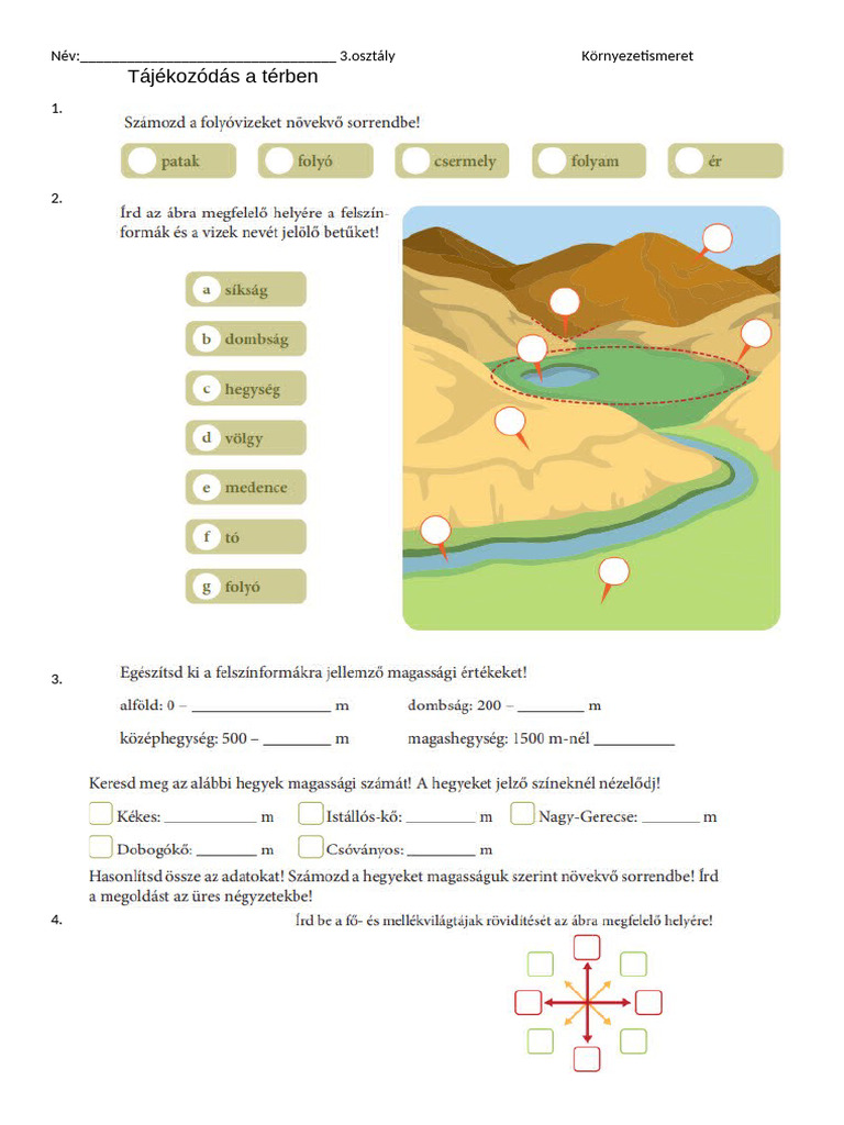 V. Felmérés Tájékozódás A Térben | PDF