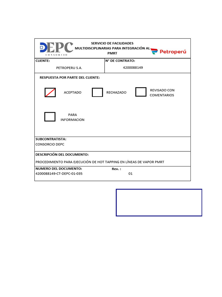 4200088149-CT-DECP-01-035 Rev.01 RSC | PDF | Soldadura | Construcción