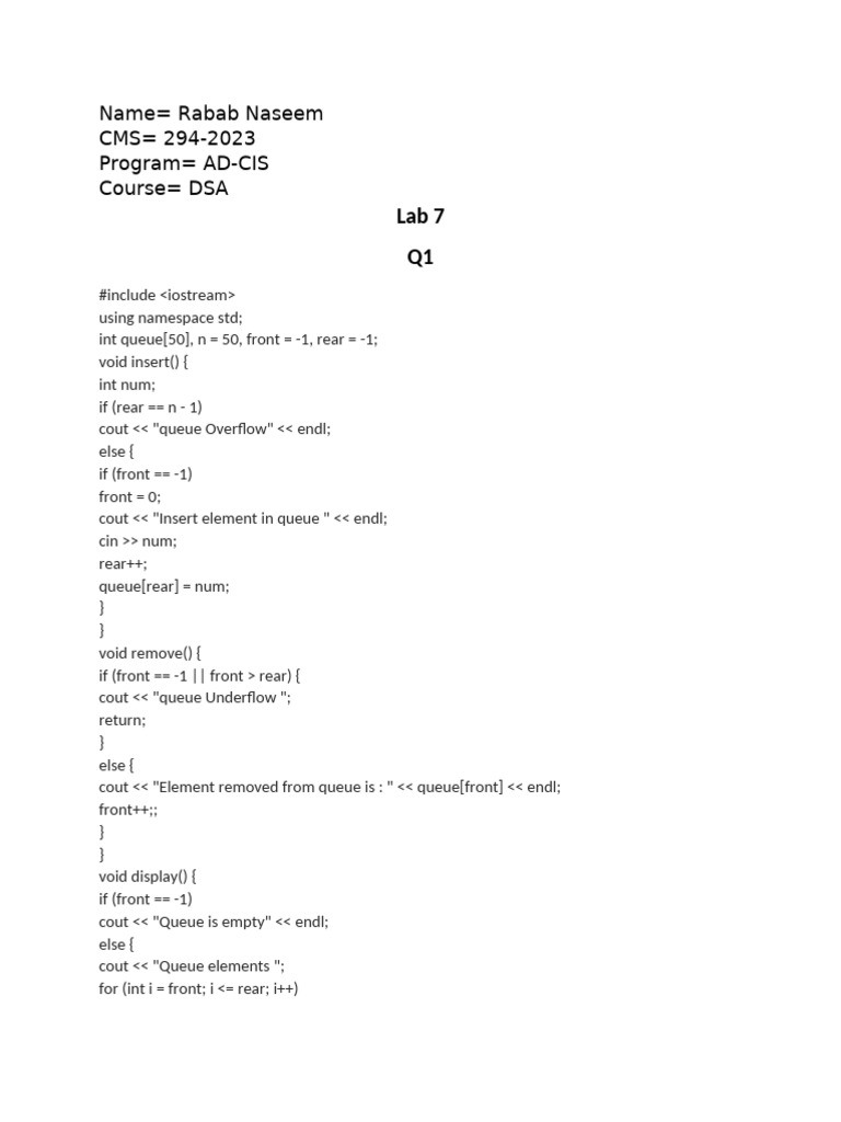 Name 2 | PDF | Computer Programming | C++