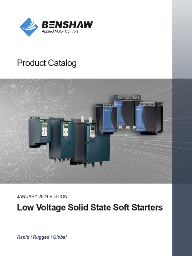 LV Solid State Starters Catalog | PDF | Alternating Current