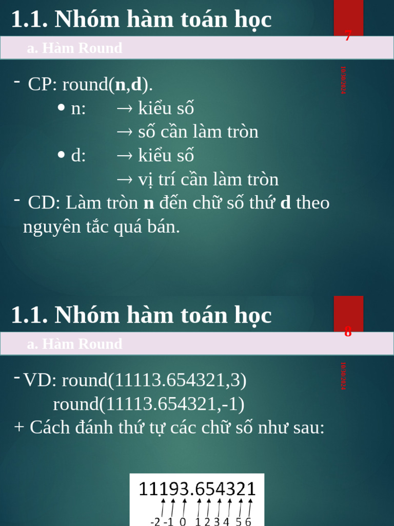 Bài 3 - Hàm Toán Học, Logic | PDF