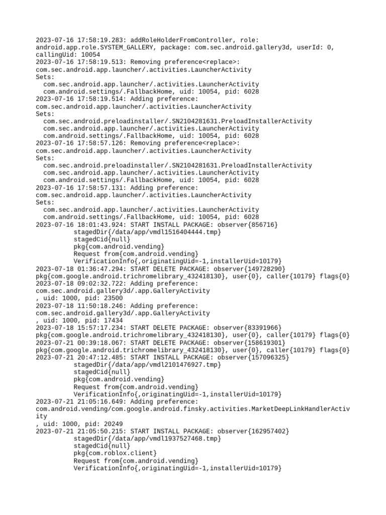 PM Debug Info | PDF | Software | System Software