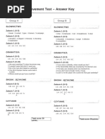 Focus 3 Unit 4 Test Answers | PDF