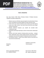 Download PAKTA INTEGRITAS- POLTEKKES YOGYA by Abdul Hadi Kadarusno SN78612043 doc pdf