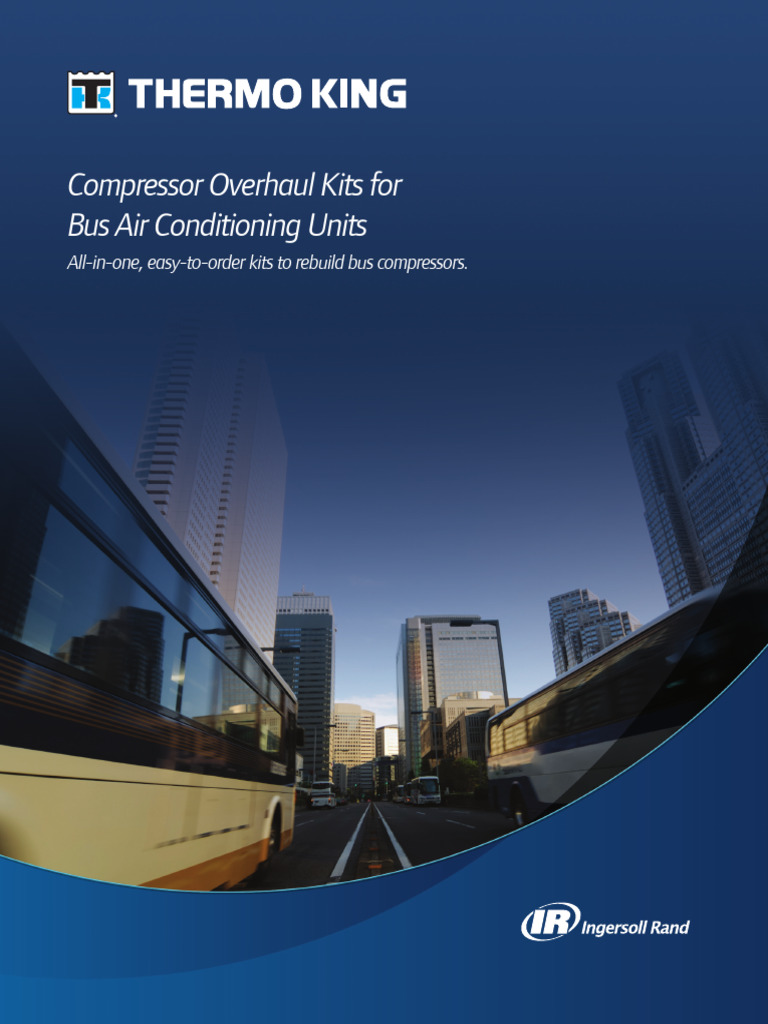 Bus Compressor Kit | PDF | Gas Technologies | Machines