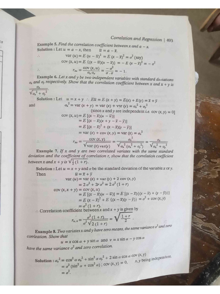 Correlation and regression | PDF