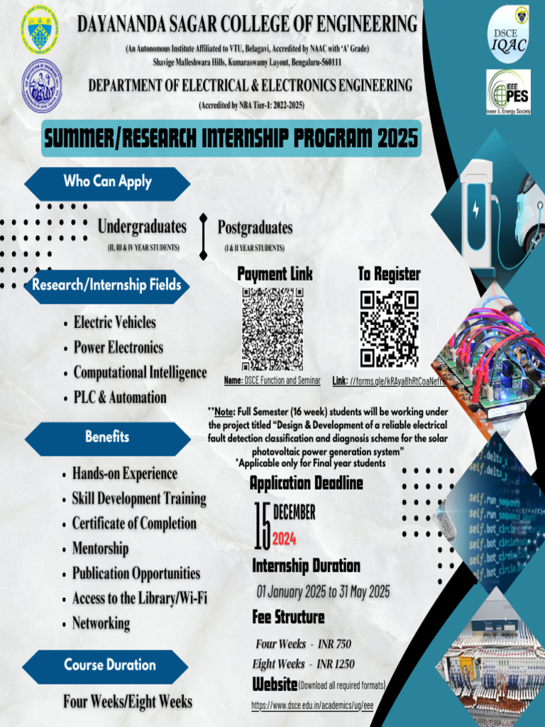 Jan 2025 SummerResearch Internship Program | PDF | Technology & Engineering