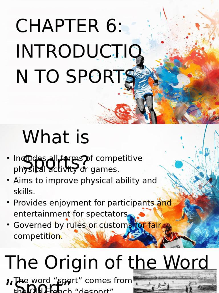Understanding Sports: Types and Benefits | PDF