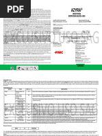 Ficha Técnica de Avaunt® EC Insecticida | PDF | Plaga (organismo) | Herida
