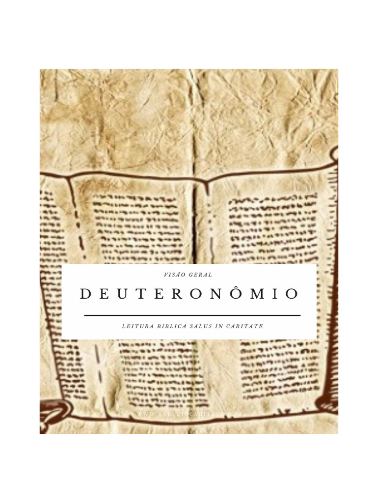 Visao Geral Do Livro Do Deuteronomio | PDF | Livro de Deuteronômio | Israel