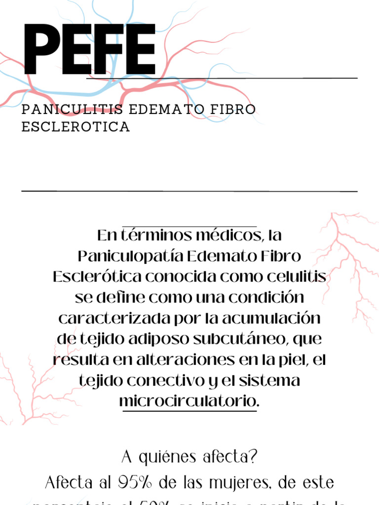 Celulitis: Causas y Etapas Evolutivas | PDF | Tejido adiposo ...
