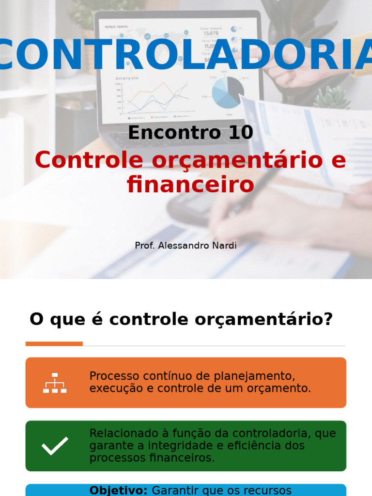 Controle Orçamentário e Financeiro Eficiente | PDF | Orçamento | Economias
