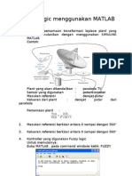 Fuzzly Logic Menggunakan Matlab1