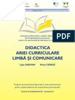 Didactica_ariei_limba_si_comunicare_I_