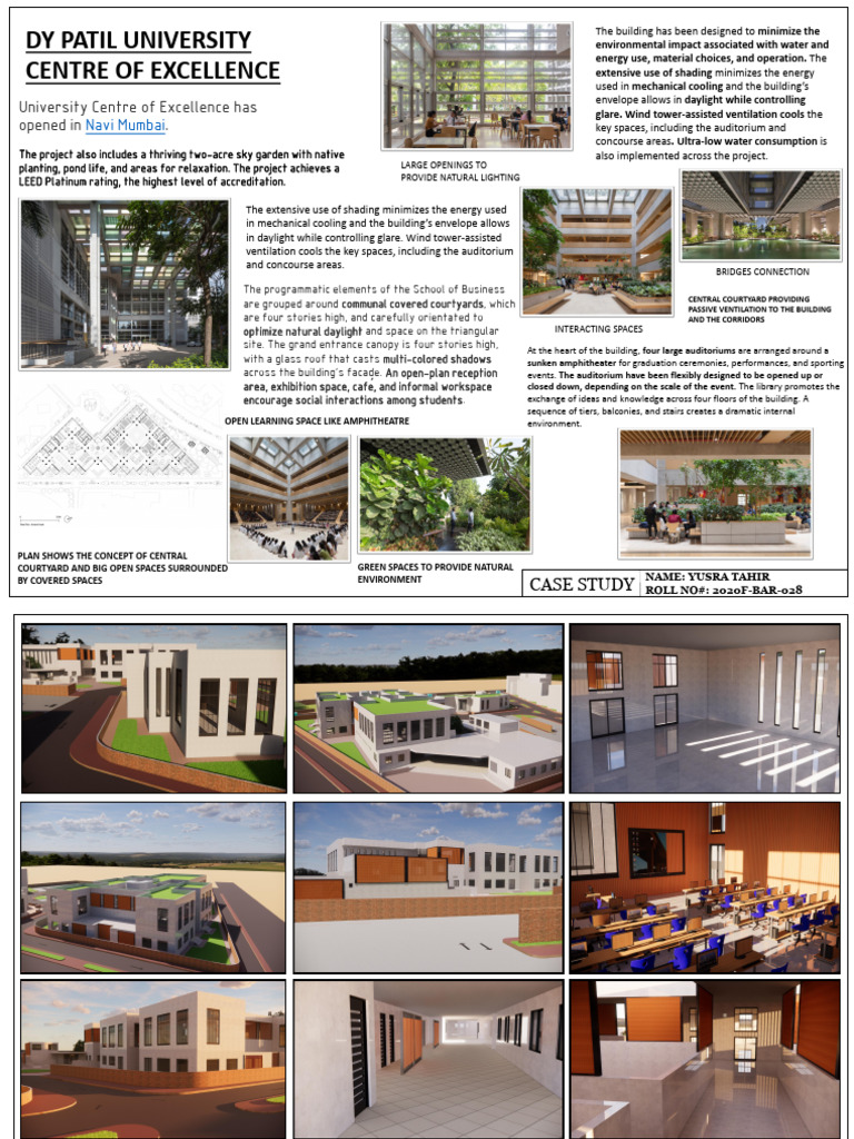 DY Patil University Centre of Excellence | PDF | Sustainable Building ...