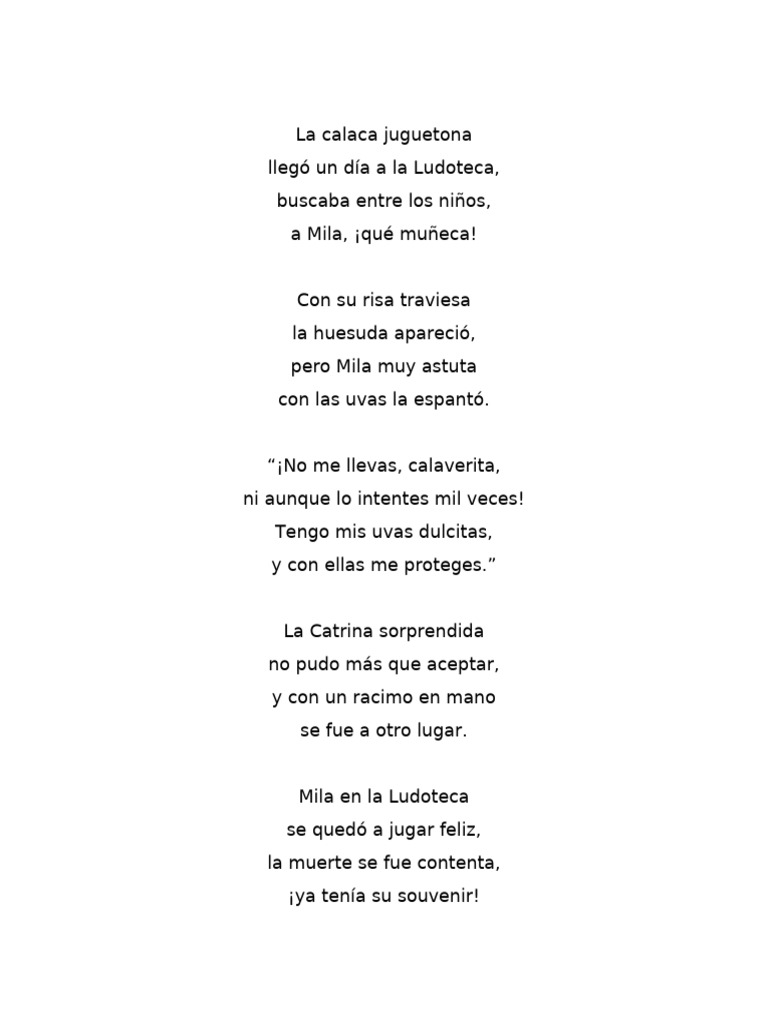 Calaveritas en la Ludoteca | PDF, image size:768x1024