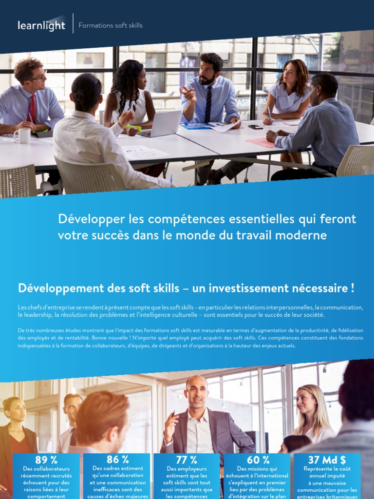 Formation Soft Skills pour le Succès Professionnel | PDF ...