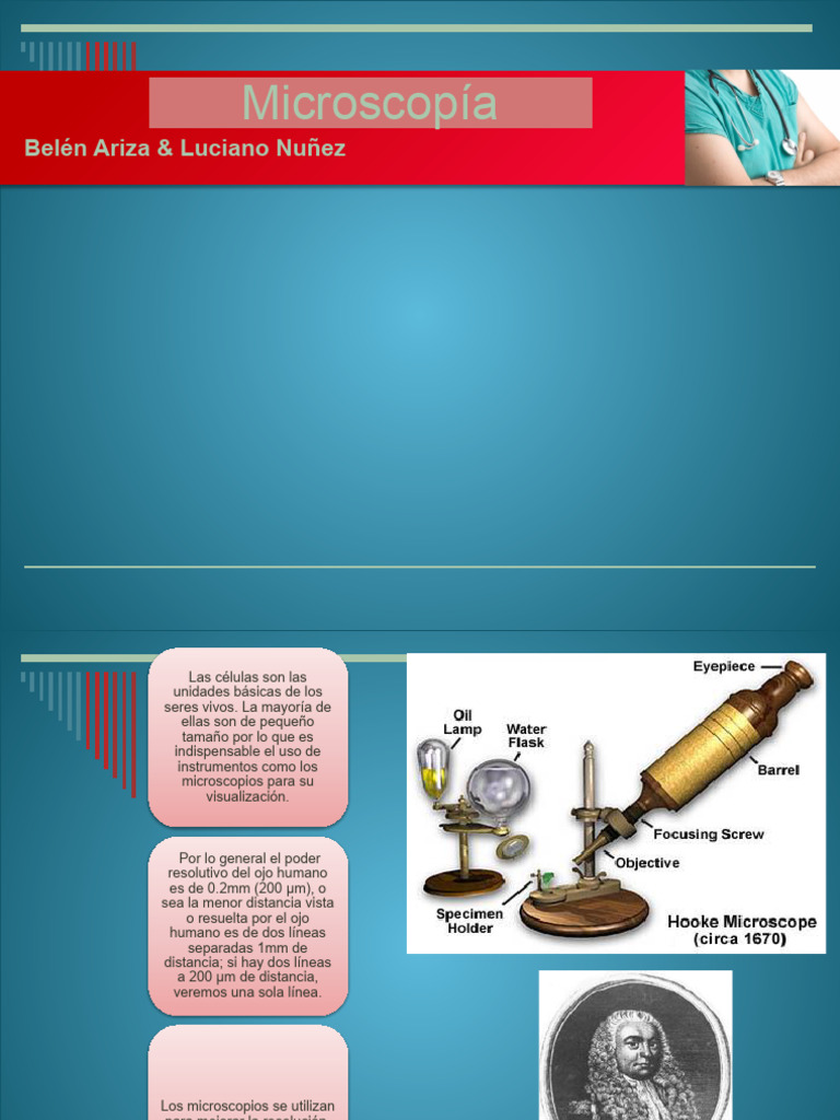 Microscopía | PDF | Microscopio | Filtro óptico