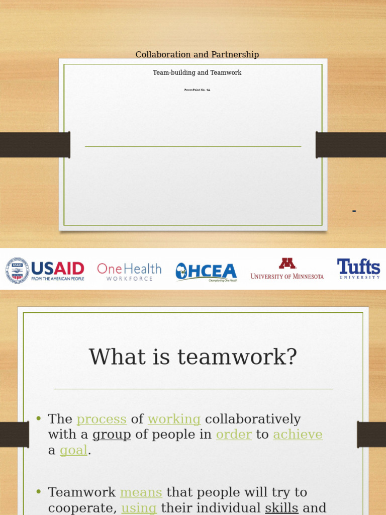 Team-Building & Tuckman's Model Guide | PDF | Team Building | Psychology