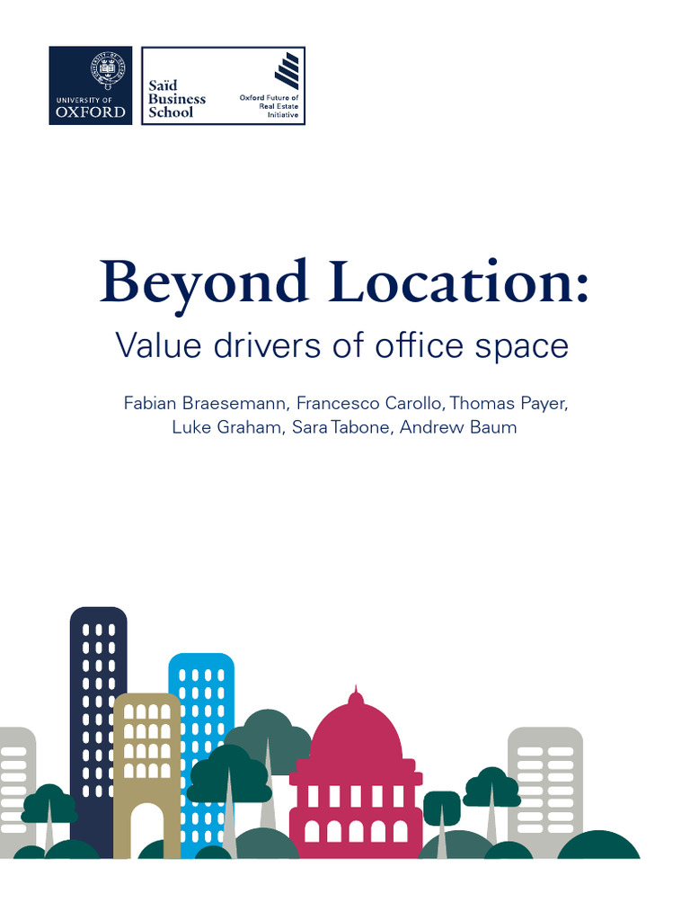Beyond Location, Value Drivers of Office Space | PDF | Labour Economics ...