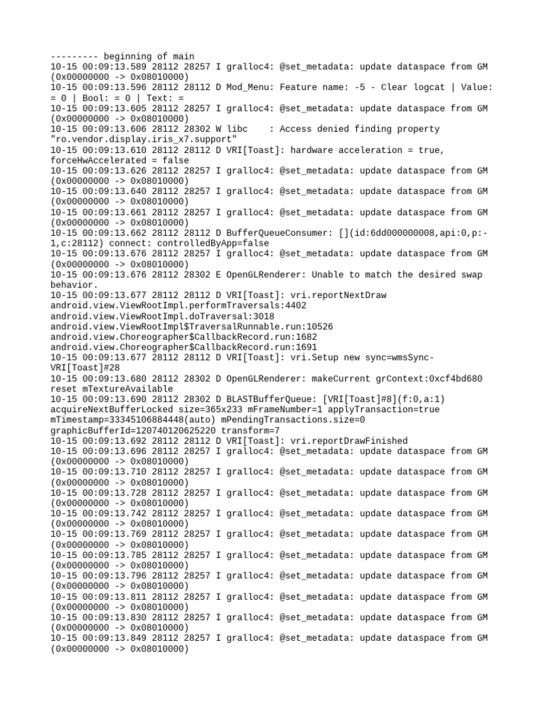 Gralloc4 Metadata Update Log | PDF | Technology & Engineering