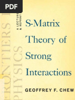 Download Chew GF S-Matrix Theory of Strong Interactions by ratallix SN78619109 doc pdf