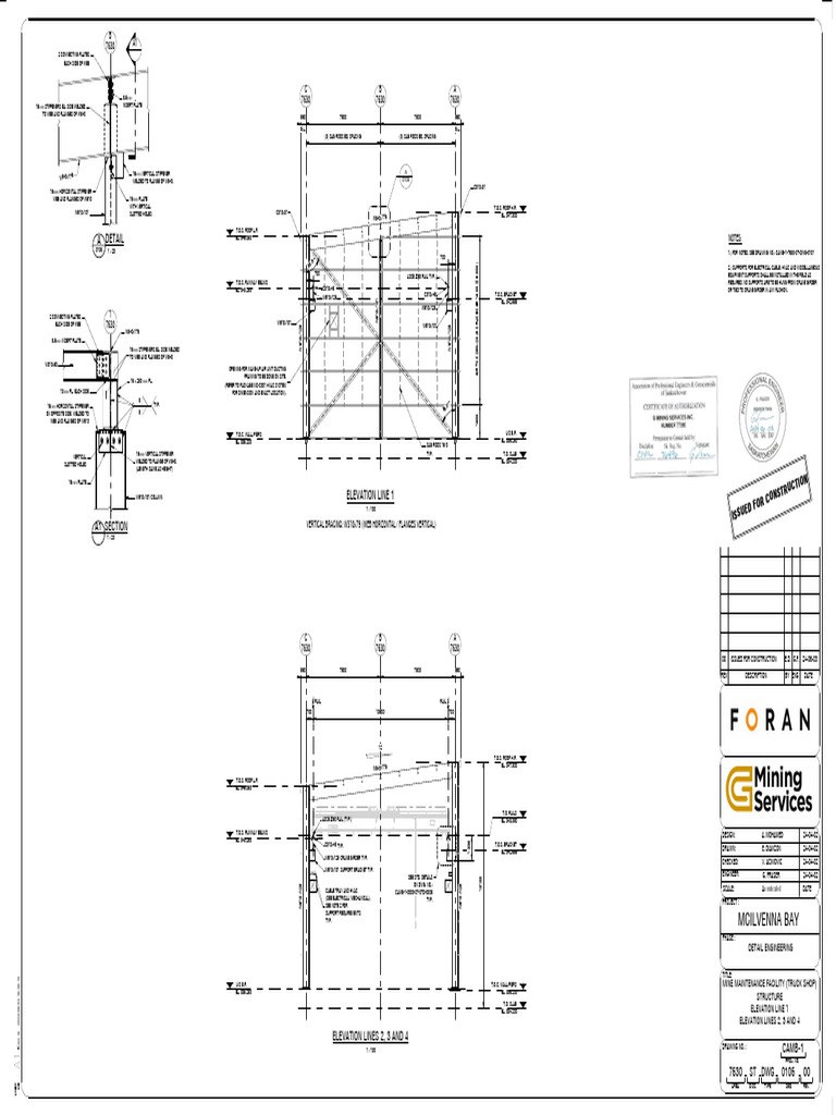Mine Maintenance Facility Structure | PDF | Civil Engineering