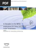 Download A Decade in the WTO Implications for China and Global Trade Governance by International Centre for Trade and Sustainable Development SN78620030 doc pdf