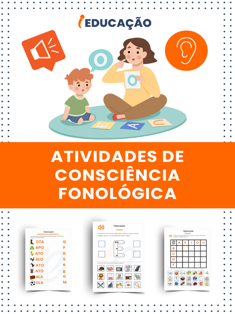 360 Atividades de Consciência Fonológica | PDF | Alfabetização | Pedagogia