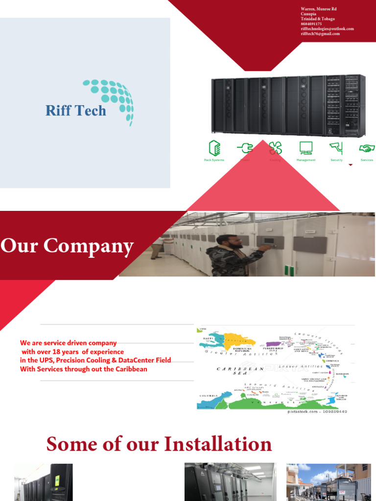 Riff Tech: Data Center Solutions Overview | PDF