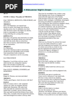 AMSND Script Booklet | PDF | A Midsummer Night's Dream