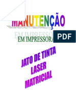 CURSO CONCERTO E MANUTENÇÃO DE IMPRESSORAS