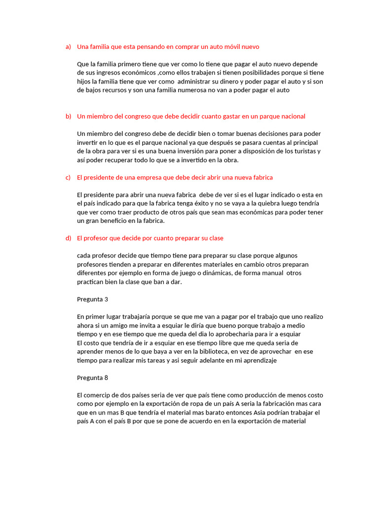 Economia 1 | PDF | Crecimiento personal y profesional | Derecho