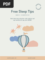 Bedtime Routine for Babies 0-24 Months | PDF | Sleep | Infants