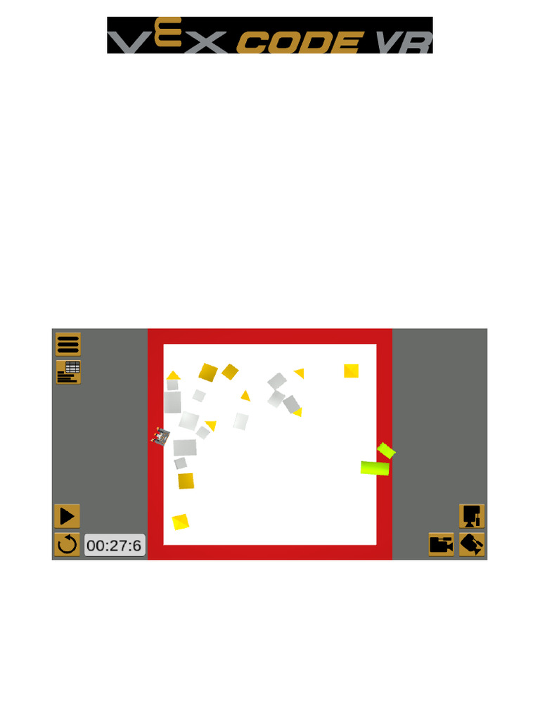 VEXcode VR Castle Crasher Code | PDF | Teaching Methods & Materials ...