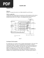 Csc343 LAB Register File: Objective