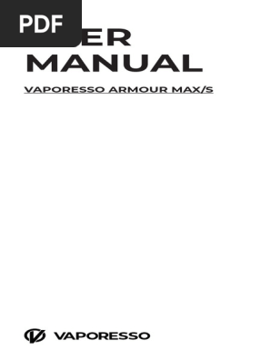 geekvape aegis solo 3 istruzioni VAPORESSO Downloads, User Manuals and Firmware main image 1