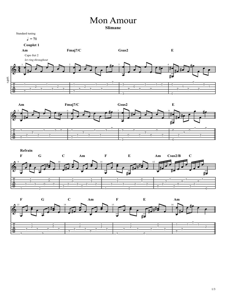 Mon Amour Slimane Pdf