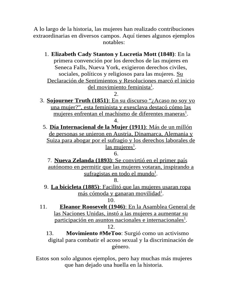 A Lo Largo de La Historia | PDF