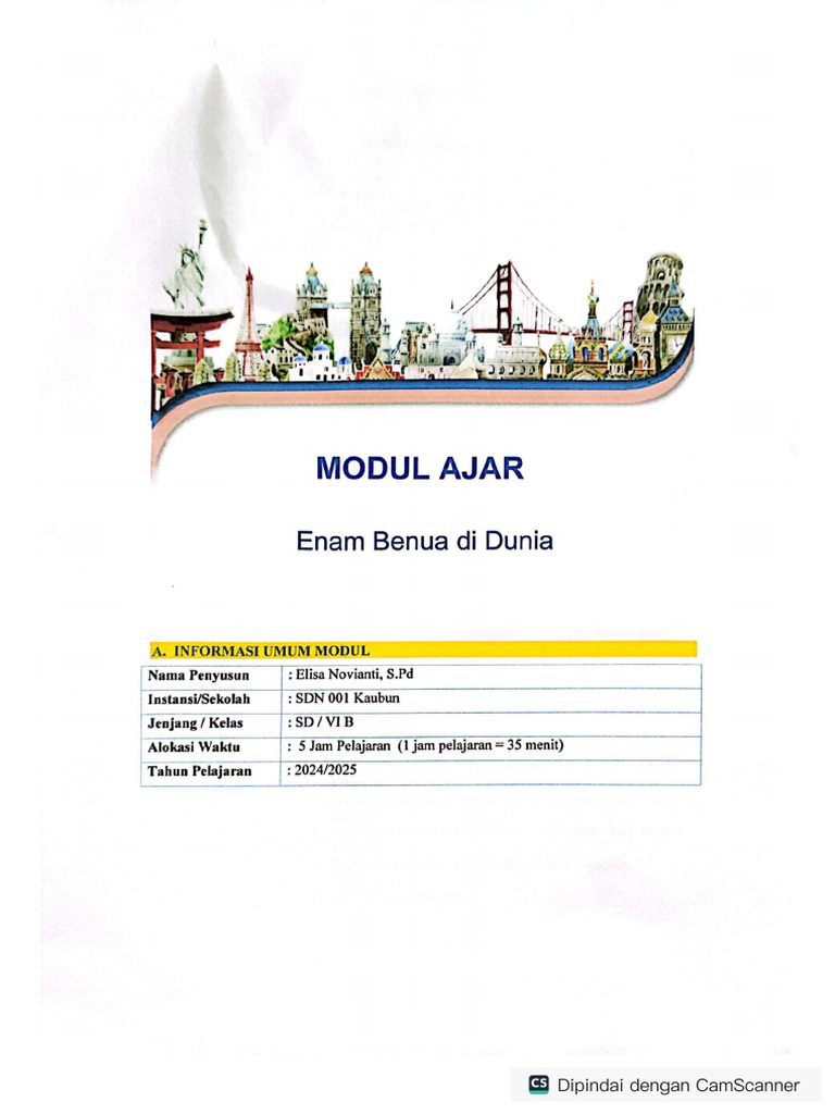 Modul Ajar IPAS Bab 3 Topik A | PDF