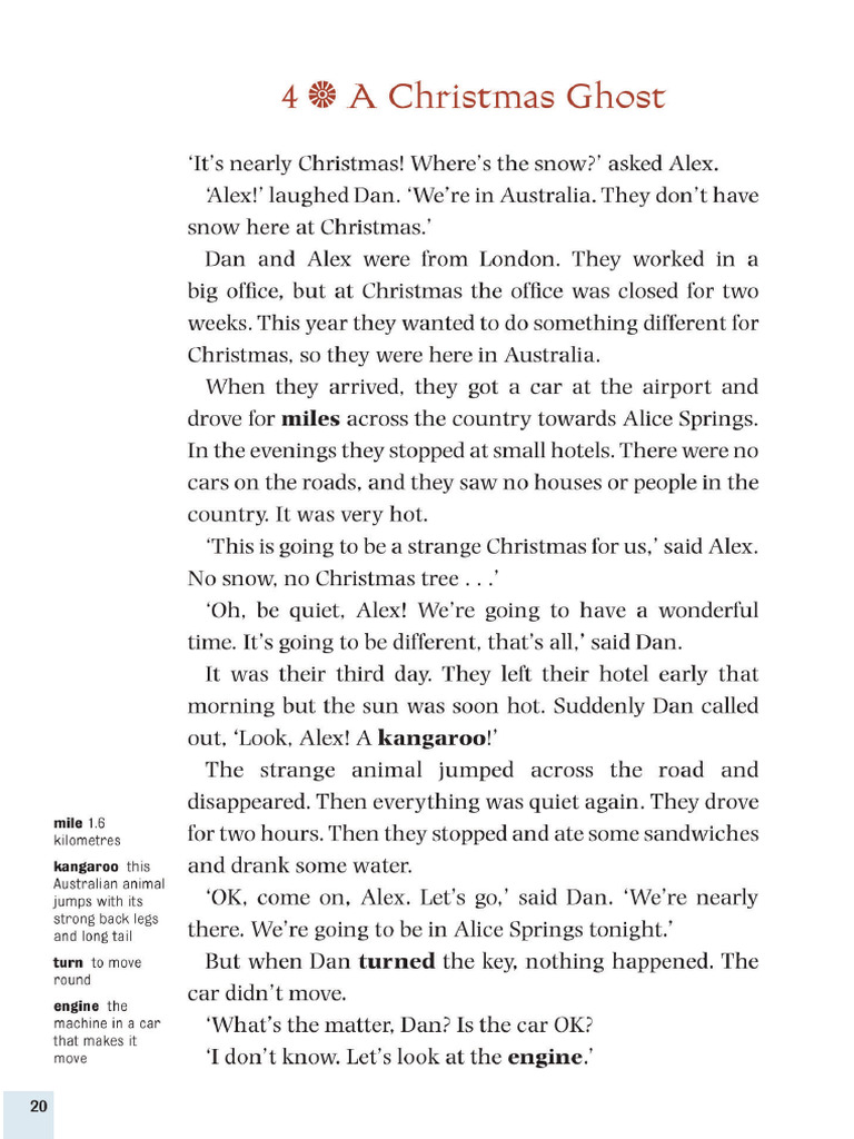A Christmas Ghost - 4º | PDF