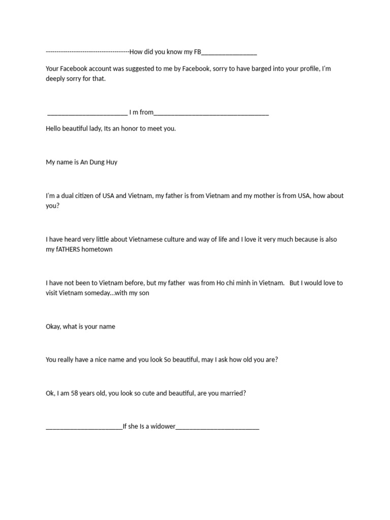 My New Format For Datting | PDF | Love | Thought