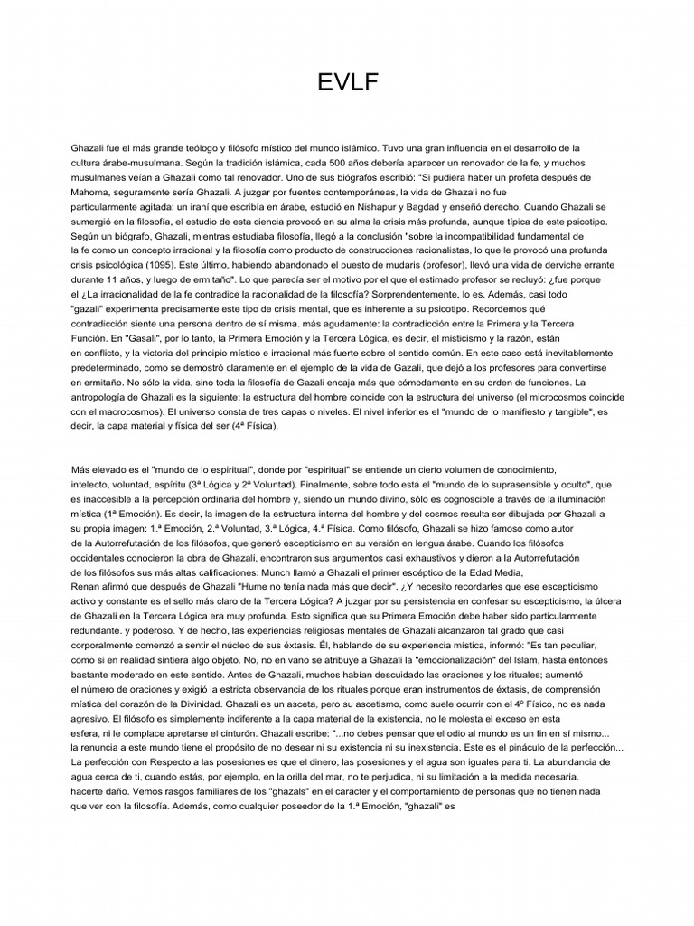 EVLF | PDF | Ascetismo | Misticismo